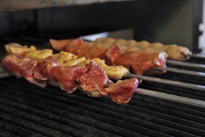 low fat grilled chicken, beef and pork tenderloin